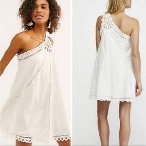 Free People Billie Battenburg one shoulder dress